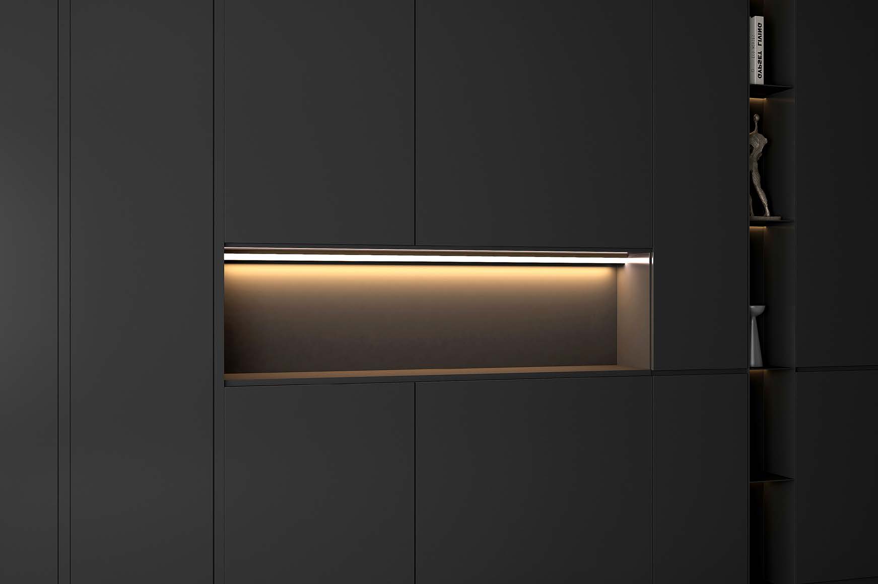 Cabinet Corner Laminate Light