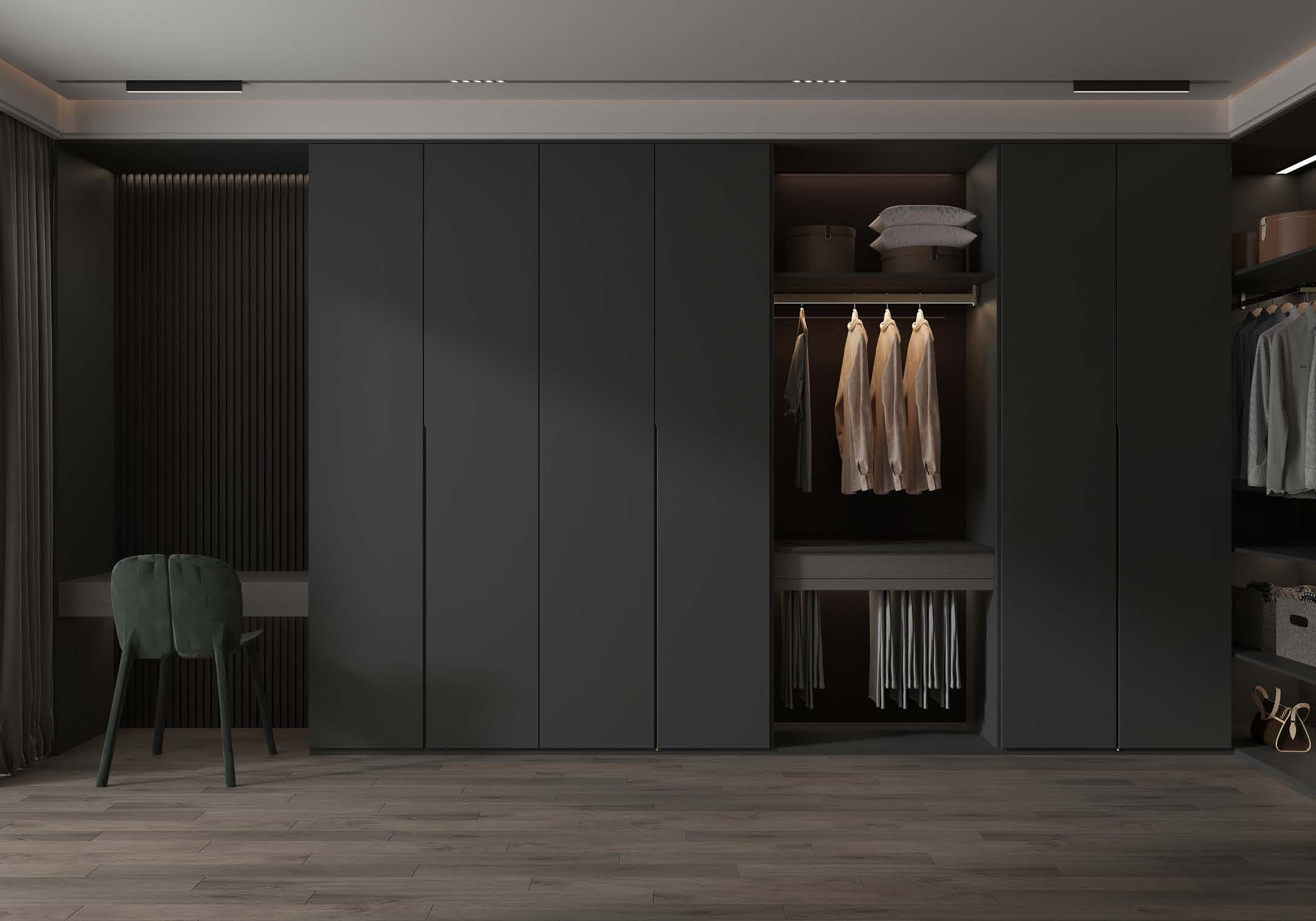 Surface Mounted Magnetic Pendant Light